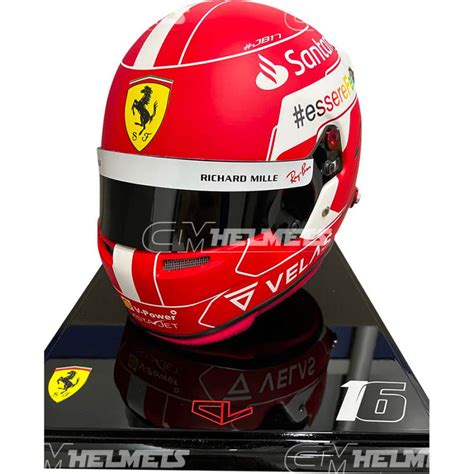 Charles Leclerc 2022 Canadian Gp F1 Replica Helmet Full Size Cm Helmets
