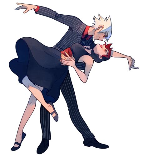 Commission Ogamagirl Couple Dancing Reference Drawing Reference