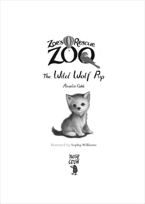 Zoes Rescue Zoo 9 Zoes Rescue Zoo The Wild Wolf Cub Scholastic Shop