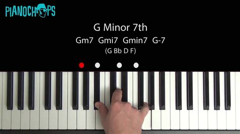 2,084 likes · 5 talking about this. G minor 7 chord on Piano - Gm7 - YouTube