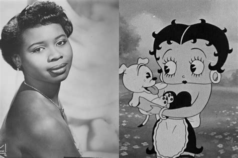 Black History Captured On Film Betty Boop The Cartoon Creation That Originated From A Black