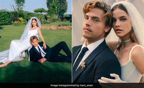 Barbara Palvin Dons A Beautiful Vivienne Westwood Corset Gown To Marry Dylan Sprouse In Hungary