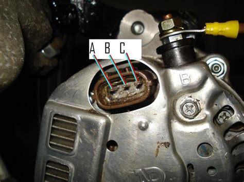 Nippon Denso Alternator Connections