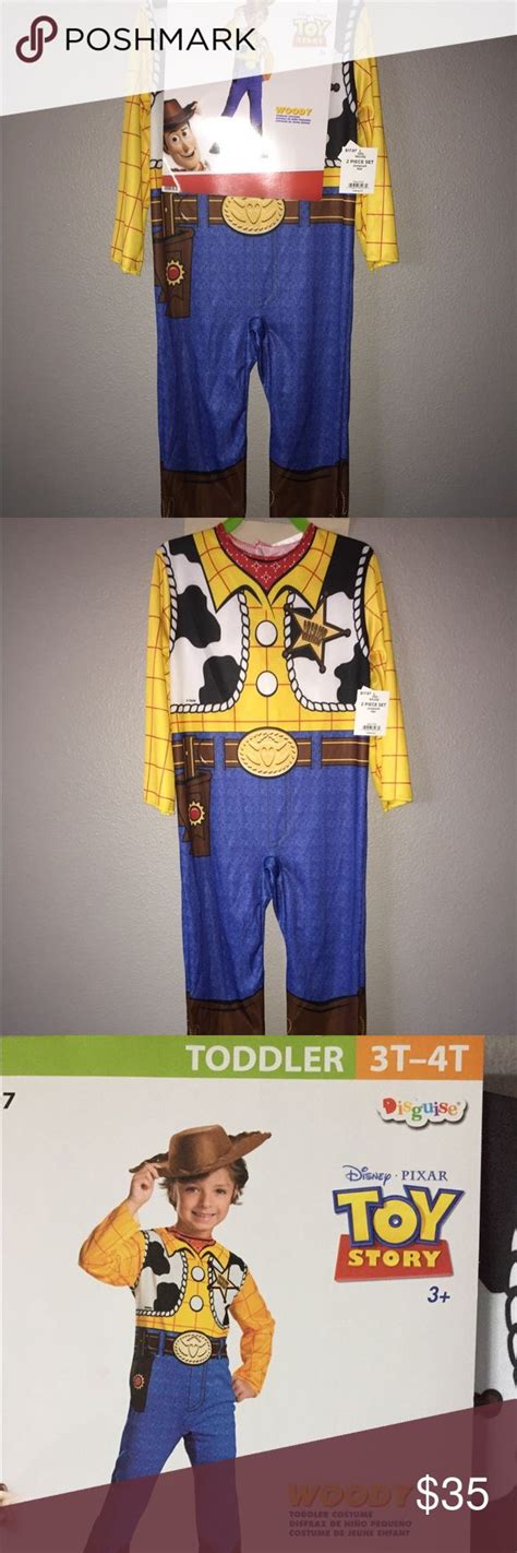 2 Piece Dress Up Toy Story Woody Costume 2t Woody Costume Piece