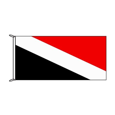Black White And Red Flag Flags And Banners Custom Printing