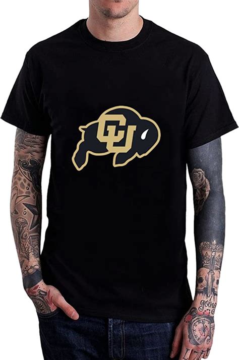 Adults Cu Colorado Buffaloes Football Team T Shirt O Neck Amazonca
