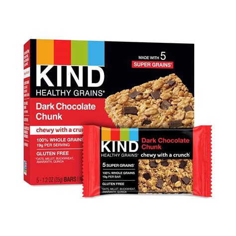 Dark Chocolate Chunk Granola Bars By Kind Thrive Market