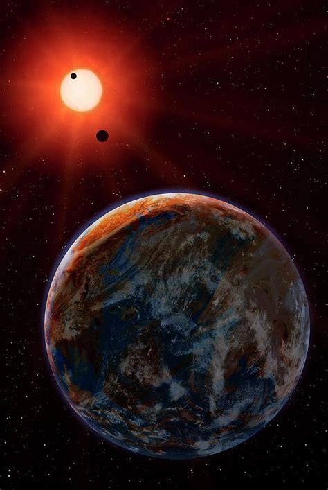 Extrasolar Planet Gliese 581c Photograph By Mark Garlickscience Photo