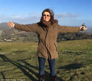 Elizabeth Hurley Recreates Scene From The Sound Of Music As She Enjoys