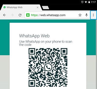Scan whatsapp web qr code. How to Use WhatsApp on Android Tablets