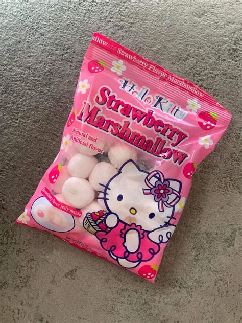 Flavored Marshmallows Sanrio Characters Cute Food Tea Party Birth