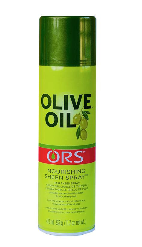 Be a black hairspray vip. ORS Olive Oil Nourishing Sheen Spray 472ml / 11.7oz