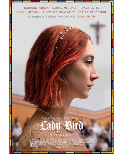 The cast includes saoirse ronan, laurie metcalf, tracy letts. movie Lady Bird | 94 MC | Now Playing - Entertainment - ATRL