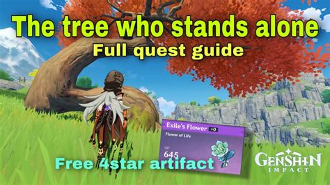 We did not find results for: Genshin Impact "The tree who stands alone" full quest ...