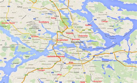 Södermalm karta (södermanland och uppland, sverige) för att skriva ut. Moving 2 Stockholm: Where to live in Stockholm