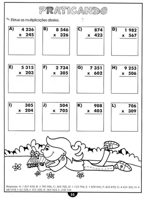 Atividades De Matemática 5° Ano Atividades Para Imprimir