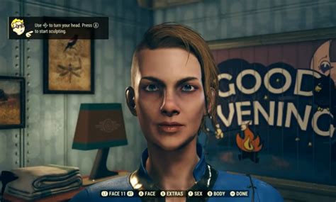 Fallout 76 Character Customization Guide Features Gender Options