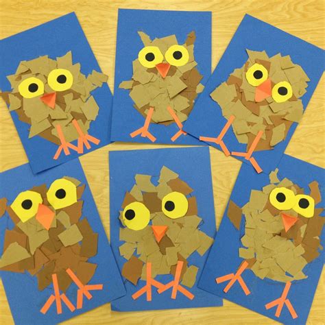 Sinlucrodelanimo Owl Art Projects For Kids