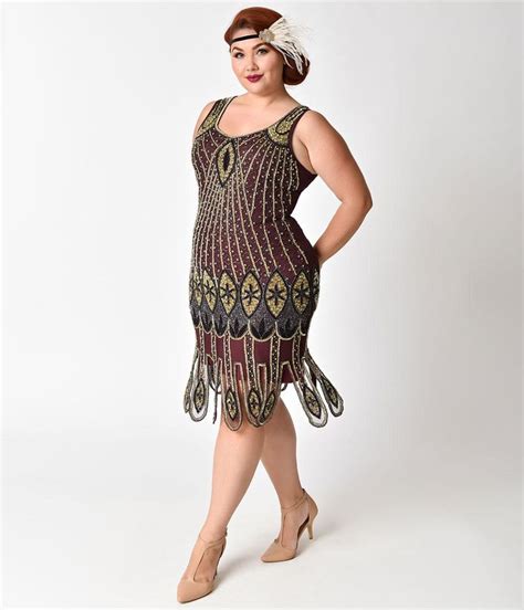 1920 gatsby dress plus size | Gatsby dress plus size, Plus size flapper