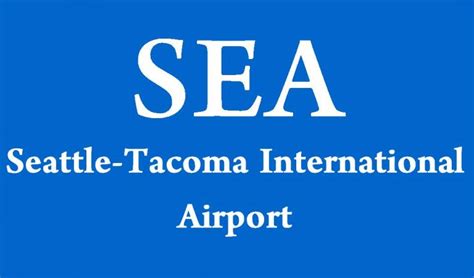 Seattle Tacoma International Airport Code Acronym Blog