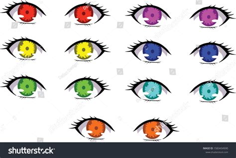 Share More Than 70 Anime Eyes Coloured Vn