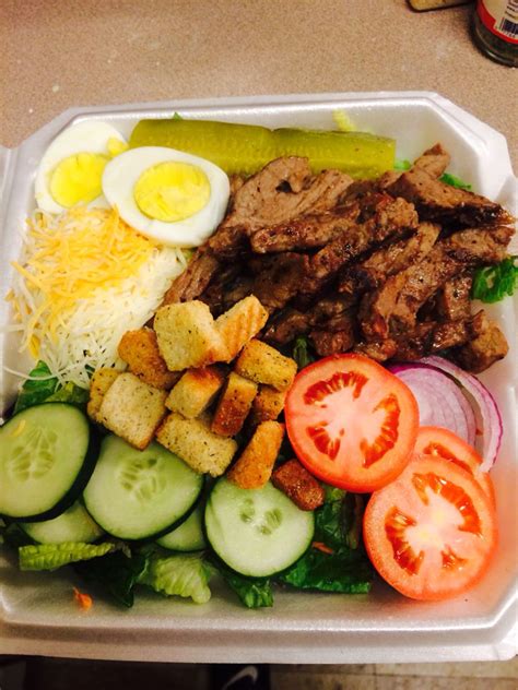I've listed 1/2 teaspoon of salt in the ingredient list, but you could double this. Steak Salad.... | Southern cooking, Cooking, Meals