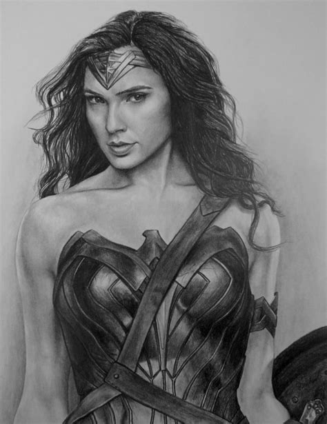 Wonder Woman Drawing Wonder Woman Drawing Wonder Woman Art Woman Sketch