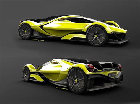 Ferrari Concept Car Sketches
