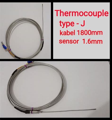 Jual Thermocouple Type J 1800mm Di Lapak Amanat Jaya Bukalapak