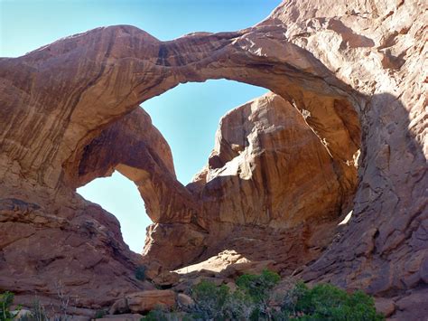 Double Arch Arches National Park Utah