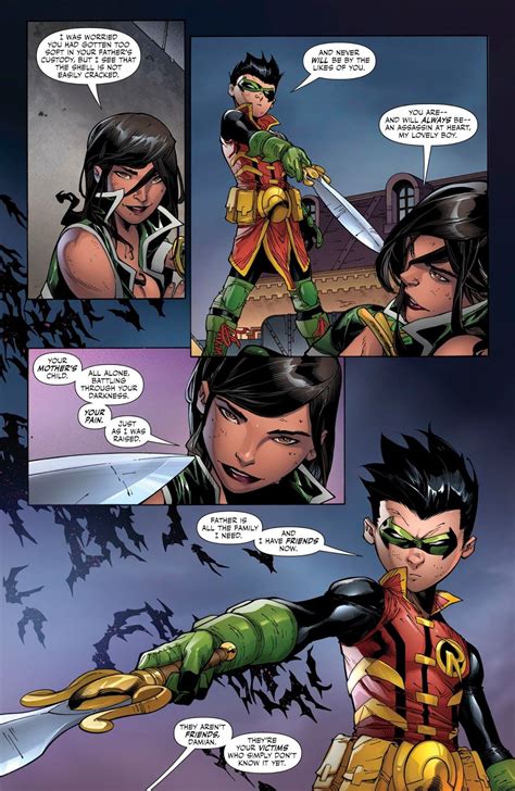 Super Sons Robin Damian Wayne Superhero Comic Comics Dc Comics Art