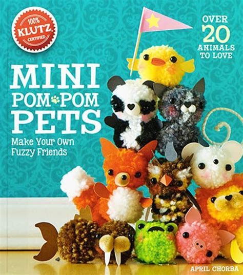 Klutz Mini Pom Pom Pets Growing Tree Toys