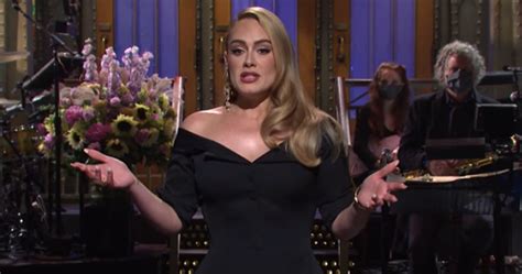 • adele made her saturday night live hosting debut tonight, but. WATCH Adele Gets Candid in Opening SNL Monologue - CBNC