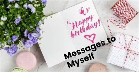 Birthday Message For Myself Happy Birthday Wishes To My Dearest Self