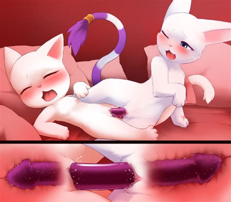 Rule 34 â™€ Bed Blush Cat Charle Character Darkmirage Digimon