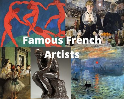 13 Most Famous French Artists And Painters Artst