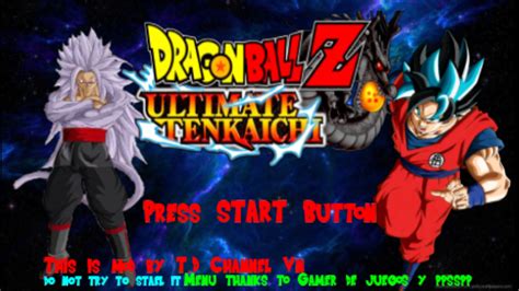 Dragon ball z ultimate tenkaichi is a dragon ball based game developed by spike, published by bandai namco for playstation 3, xbox 360. Dragon Ball Z - Ultimate Tenkaichi Mod Textures PPSSPP ISO ...
