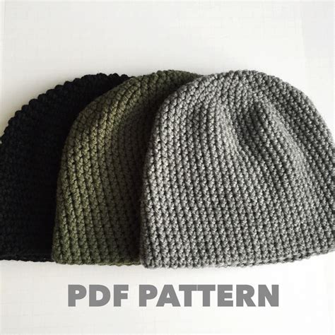 Easy Crochet Hat Pattern