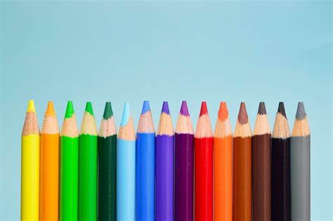508711 Art Materials Colored Pencils Colorful Coloured Pencils