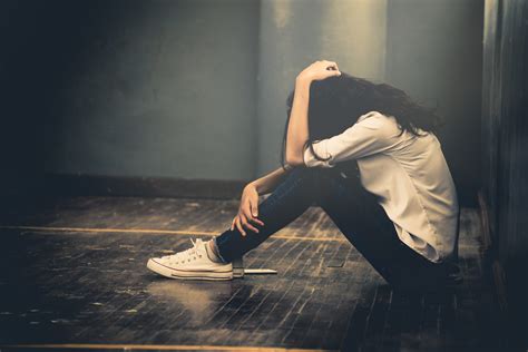 Free picsart or drawing pictures of sad or lonely girl. Lonely sad woman cry and hug her knees sitting in the dark ...