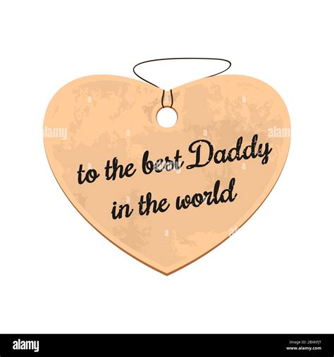 To The Best Daddy In The World Vector Icon Stock Vector Image And Art