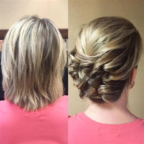 Stylish and trendy haircut and the parted layers give an amazing structure to the shoulder length style. 50 Hottest Prom Hairstyles for Short Hair | Prom ...