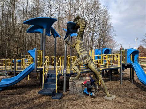 Washington Park Dinosaur Playground Kid Friendly Triad