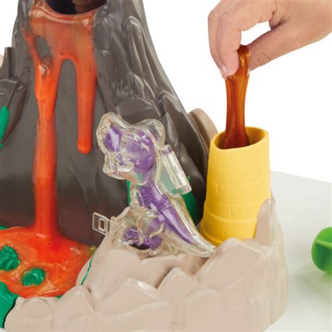 Play Doh Slime Dino Crew Volcano Playset Toys At Foys