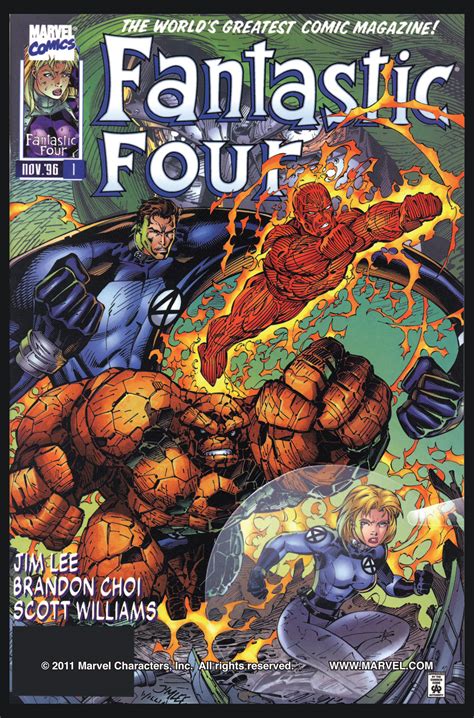 Fantastic Four Vol 2 1 Marvel Database Fandom Powered By Wikia