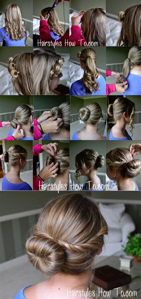 Easy Twist Bun Tutorial Pictures Photos And Images For Facebook