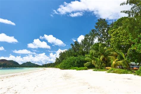 Beautiful Beach At Seychelles Stock Photo Image Of Sand Destinations
