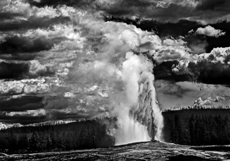 Usa Yellowstone Old Faithful Foto And Bild Park Usa World Bilder