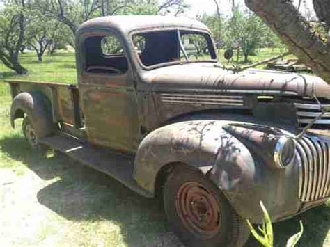 Sell Used 1941 Chevy 34 Ton Pickup Truck Farm Fresh Great Patina