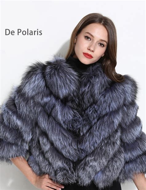 Real Fur Coats Fox Fur Coat Women Imported Women Winter Coats With